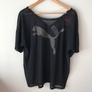 PUMA Drapey Dancer Mesh T